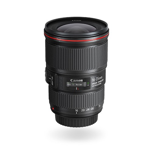 EF 16 35mm f 4L IS USM Hero